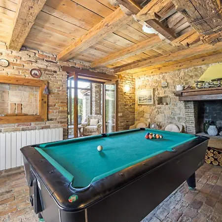 Villa Bucks Near Porec For 20 Persons With Sea View, Whirlpool, Sauna & Fitness Visnjan