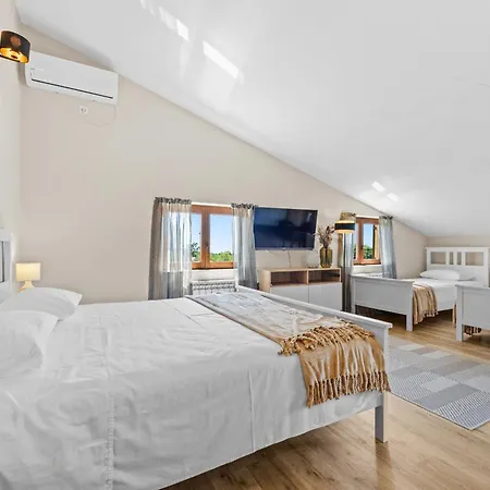 Bucks Near Porec For 20 Persons With Sea View, Whirlpool, Sauna & Fitness Villa