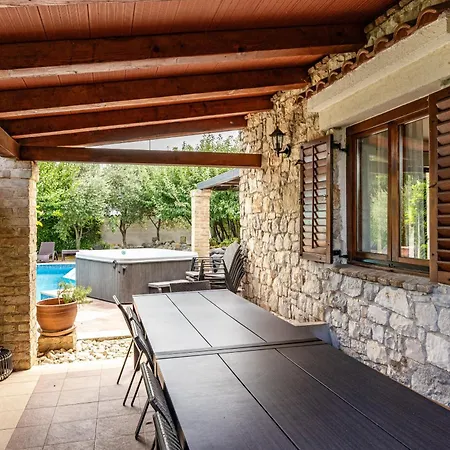 Bucks Near Porec For 20 Persons With Sea View, Whirlpool, Sauna & Fitness Villa Višnjan
